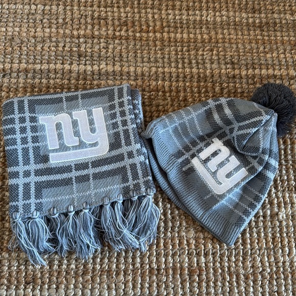 Giants NFL Scarf & Hat Set - Picture 1 of 1